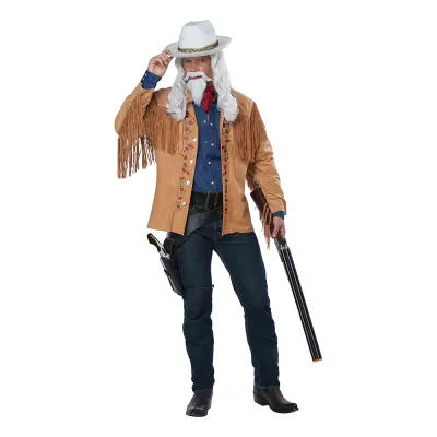 Buffalo Bill Cowboy Maskeraddräkt - Small/Medium