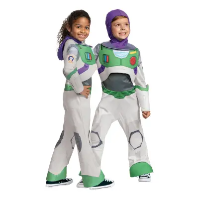 Buzz Lightyear Klassisk Barn Maskeraddräkt - Medium