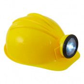 Bygghjälm med Lampa - One size