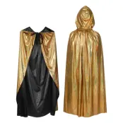 Cape med Huva Guld Shimmer - One size
