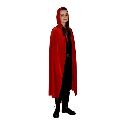 Cape Röd Sammet - One size