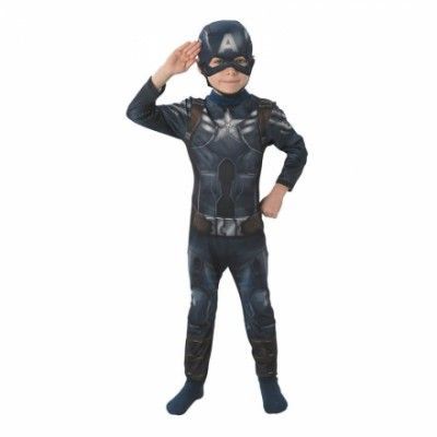 Captain America Barn Maskeraddräkt