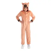 Capybara Onesie Barn Maskeraddräkt - Medium