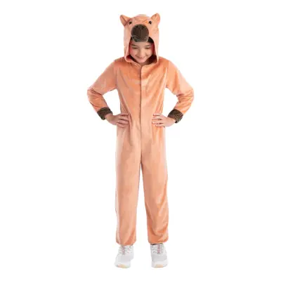 Capybara Onesie Barn Maskeraddräkt - Small