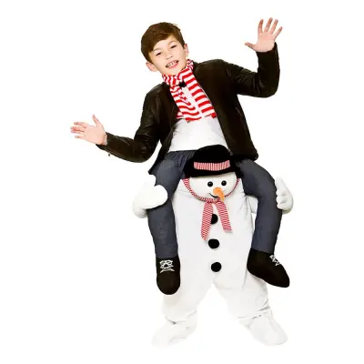 Carry Me Snögubbe Barn Maskeraddräkt - One size