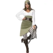 Charmig Pirat Maskeraddräkt S