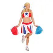 Cheerleader Maskeraddräkt - X-Small