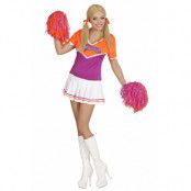 Cheerleaderklänning  Rosa/Orange