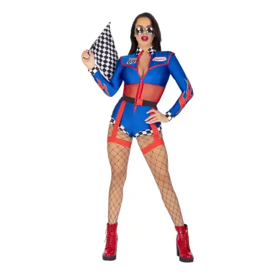 Cherry Bomb Racer Deluxe Maskeraddräkt - Medium