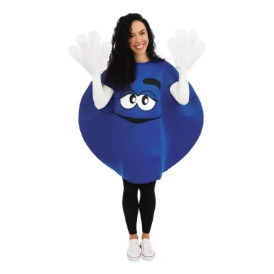 Chokladlins Blå Maskeraddräkt - One size