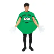 Chokladlins Grön Maskeraddräkt - One size