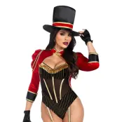 Cirkusdirektör Body Deluxe Maskeraddräkt - Large