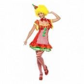 Clownen Boo Boo Maskeraddräkt - Small