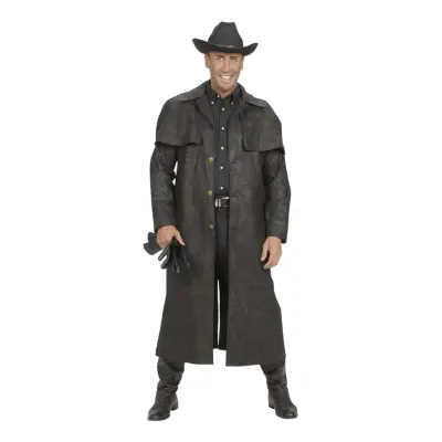 Cowboy Läderlook Maskeraddräkt - Large