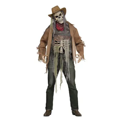 Cowboy Skelett Maskeraddräkt - One size