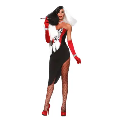 Cruel Diva Deluxe Maskeraddräkt - Small