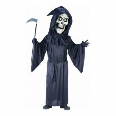 Döden med Stort Huvud Maskeraddräkt