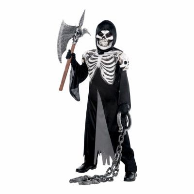 Dödens Härskare Barn Maskeraddräkt - X-Large