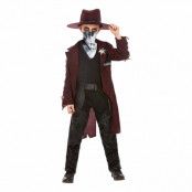 Dödskalle Sheriff Barn Maskeraddräkt - Medium