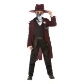 Dödskalle Sheriff Barn Maskeraddräkt - Small