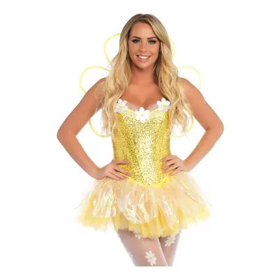 Daisy Doll LED Deluxe Maskeraddräkt - Large