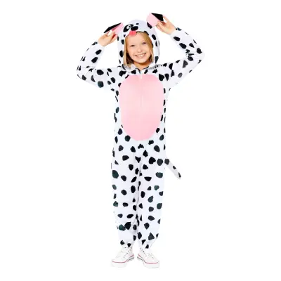 Dalmatiner Onesie Barn Maskeraddräkt - X-Small