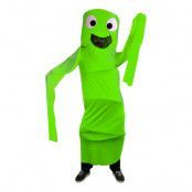 Dancing Air Man Grön Maskeraddräkt - One size