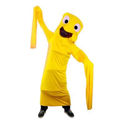 Dancing Air Man Gul Maskeraddräkt - One size