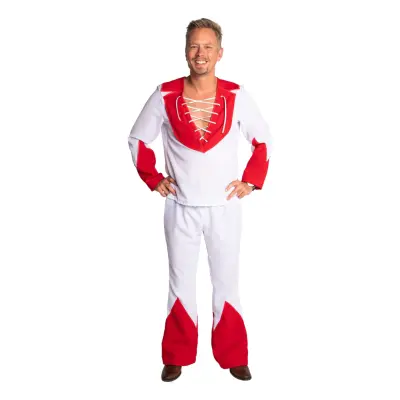 Dansbandsmusiker Maskeraddräkt - Large