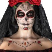 Day of the Dead Ansiktstatuering