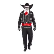 Day of The Dead Mariachi Maskeraddräkt - Standard