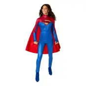 DC Comics™ Supergirl Jumpsuit Deluxe Maskeraddräkt - Small