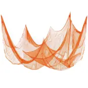 Dekorationstyg Skräck Orange 210x300cm