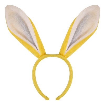 Diadem Kaninöron Gula - One size