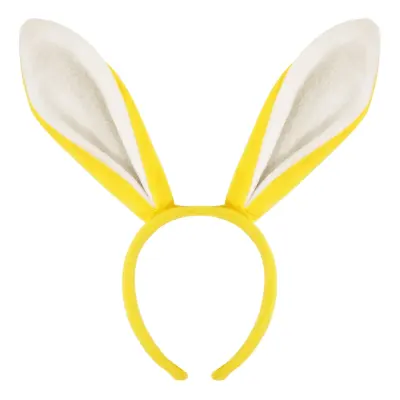 Diadem Kaninöron Gula - One size