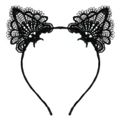 Diadem med Öron Spets