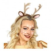 Diadem med Renhorn - One size