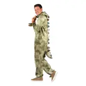 Dino Jumpsuit Maskeraddräkt - X-Large/XX-Large