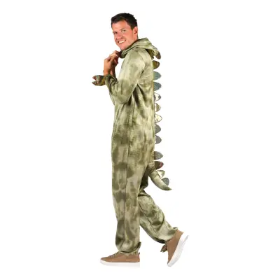 Dino Jumpsuit Maskeraddräkt - X-Large/XX-Large