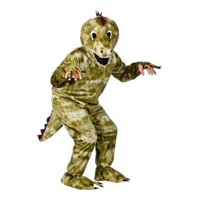 Dinosauriemaskot Maskeraddräkt - One size