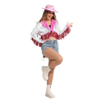 Disco Cowboy Maskeraddräkt - One size