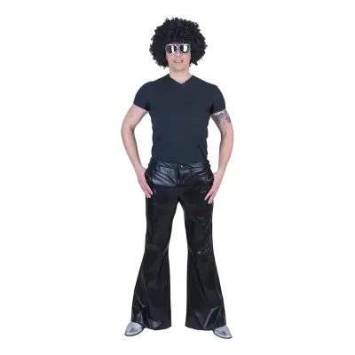 Discobyxor Utsvängda Svarta - Small