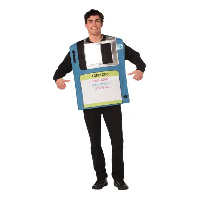 Diskett Maskeraddräkt - One size