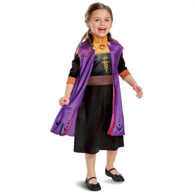 Disney Frozen Anna Klänning : Model - S 5-6 år -  -  Leksaksaffären