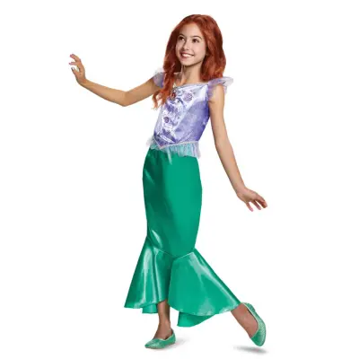 Disney Princess Ariel Klänning : Model - M 7-8 år - Disney Princess -  Leksaksaffären