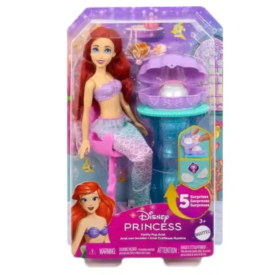 Disney Princess Ariel Vanity Pop Surprise - Disney Princess -  Leksaksaffären