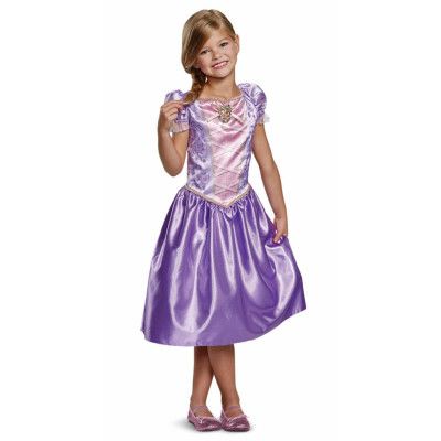 Disney Princess Rapunzel Klänning : Model - S 5-6 år - Disney Princess -  Leksaksaffären