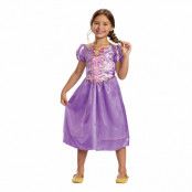 Disney Rapunzel Klänning Barn Maskeraddräkt - Medium