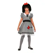 Docka Halloween Barn Maskeraddräkt - Medium