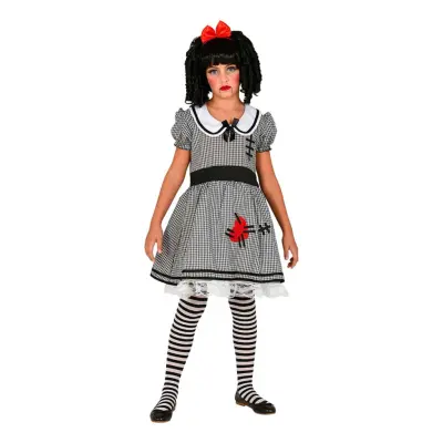 Docka Halloween Barn Maskeraddräkt - Small